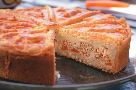 Torta Maria: doze receitas salgadas, como a de frango com catupiry (Foto: Fernando Moraes)