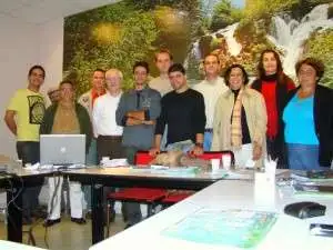 Reunião Bensançon Reunião com o representante dos na Federação Nacional