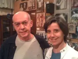 Helvécio Ratton e sua esposa Simone.