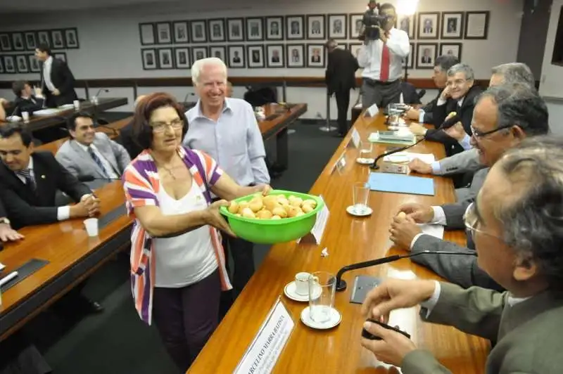 Pão de queijo na Câmara do Deputados