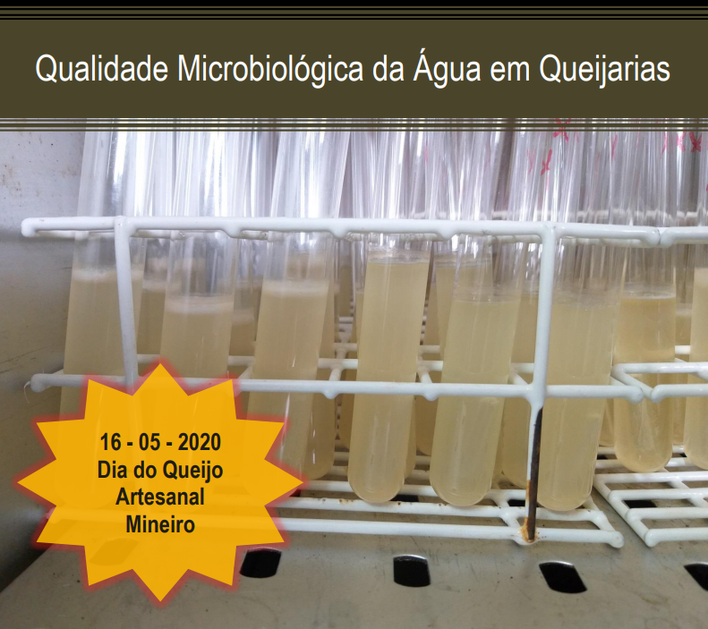 Teste qualidade microbiológica de água nas queijarias