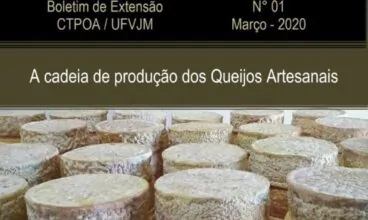 Professor Cleube Boari lança boletim sobre queijos artesanais I