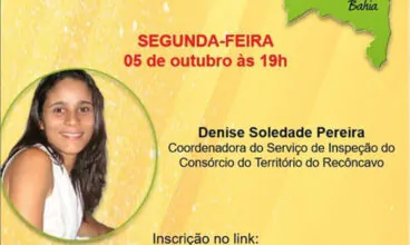 Núcleo SerTãoBras Bahia realiza palestra virtual sobre a regulamentação da queijaria pelo SIM