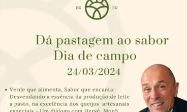 Da pastagem ao sabor: Fazenda Serra MonS promove curso gratuito com participação de Hervé MonS